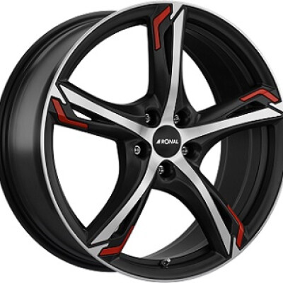 5x108 20x8.5 ET40 RONAL R62 RED alufelni