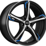 5x108 17x7.5 ET55 RONAL R62 BLUE alufelni