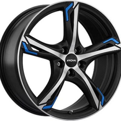 5x112 20x8.5 ET40 RONAL R62 BLUE alufelni