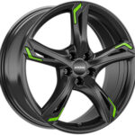 5x108 17x7.5 ET45 RONAL R62 GREEN alufelni