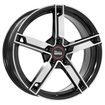 5x114.3 17x7 ET40 MAM W4 BFP 72.6 alufelni
