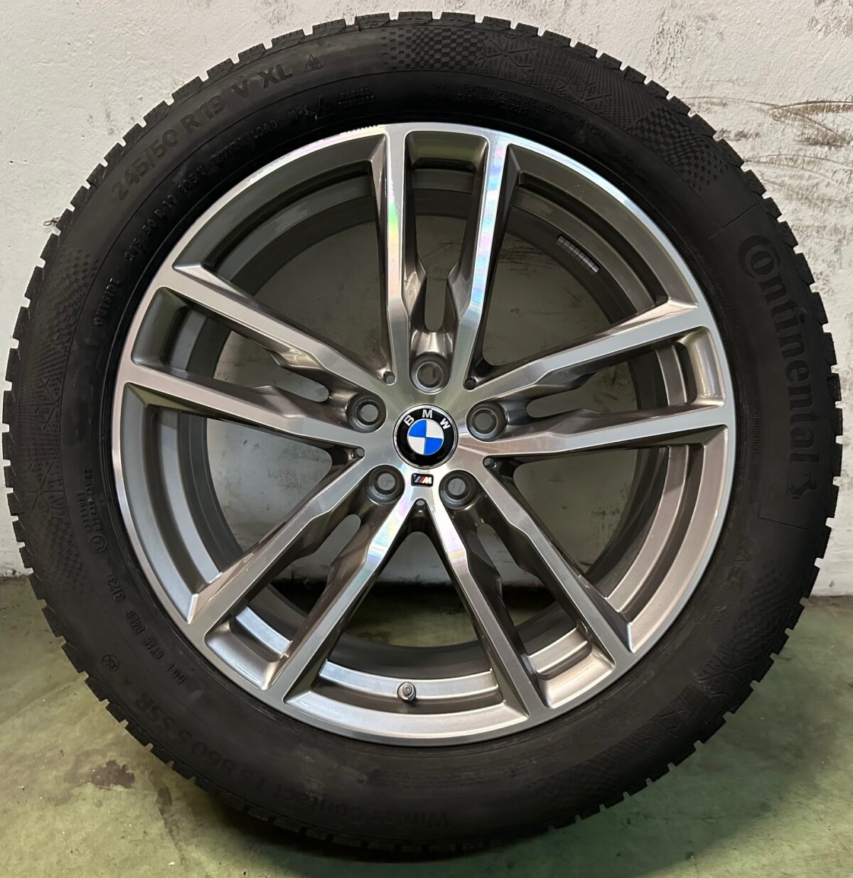 BMW X3-X4 G01-G02 (698M Style) 5X112 új téli garnitúra! Continental gumikkal,nyomásszenzorral! 1