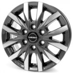 6x130 16x6.5 ET62 Borbet CW6 alufelni