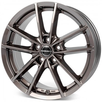 5x108 19x8 ET45 Borbet W alufelni