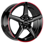 5x112 17x7.5 ET30 R69 Black RL 66.5 alufelni