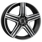 5x112 19x8 ET53 Lewis BMF 66.6 alufelni