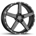 5x112 18x8.5 ET35 Dotz MarinaBay Sötét gunmetal Polírozott alufelni